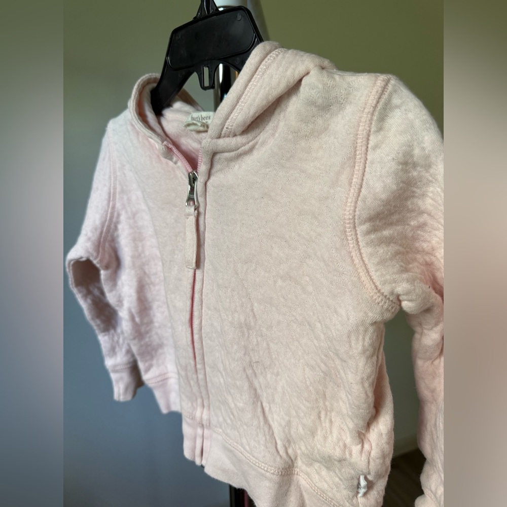 Burt's Bees Light Pink Kids Hoodie